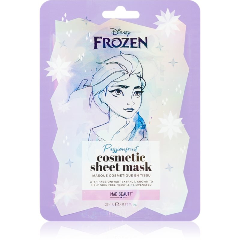 Mad Beauty Frozen Elsa платнена маска с озаряващ и хидратиращ ефект - Грижа за лице - Сравни цени от 1 магазин с безплатна доставка