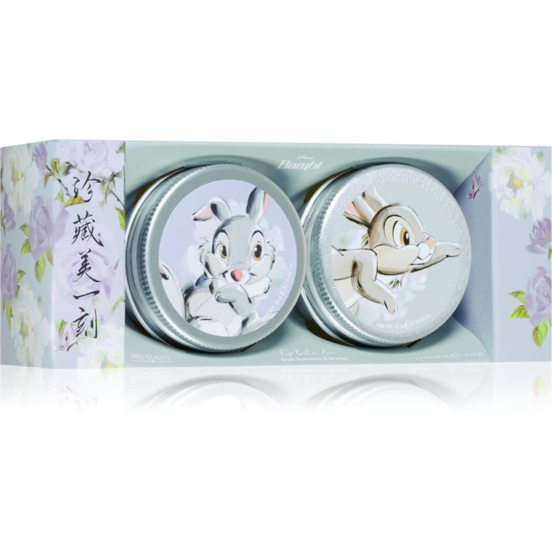 Mad Beauty Disney Bambi Thumper хидратиращ балсам за устни дуо