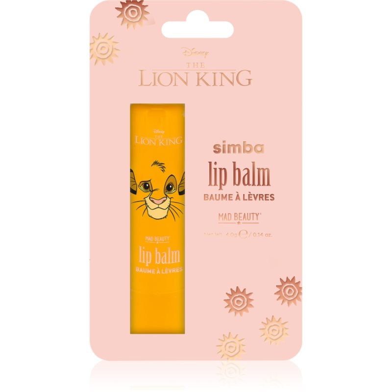 Mad Beauty Lion King Simba балсам за устни с хидратиращ ефект - Грижа за лице - Сравни цени от 1 магазин с безплатна доставка
