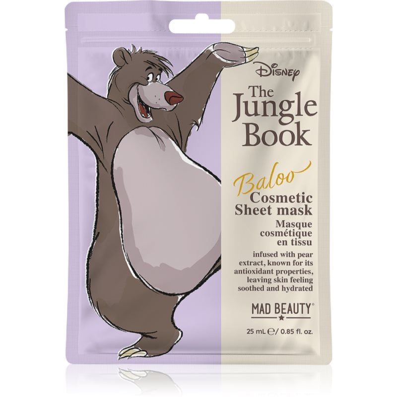 Mad Beauty The Jungle Book Sheet Mask - Baloo платнена маска
