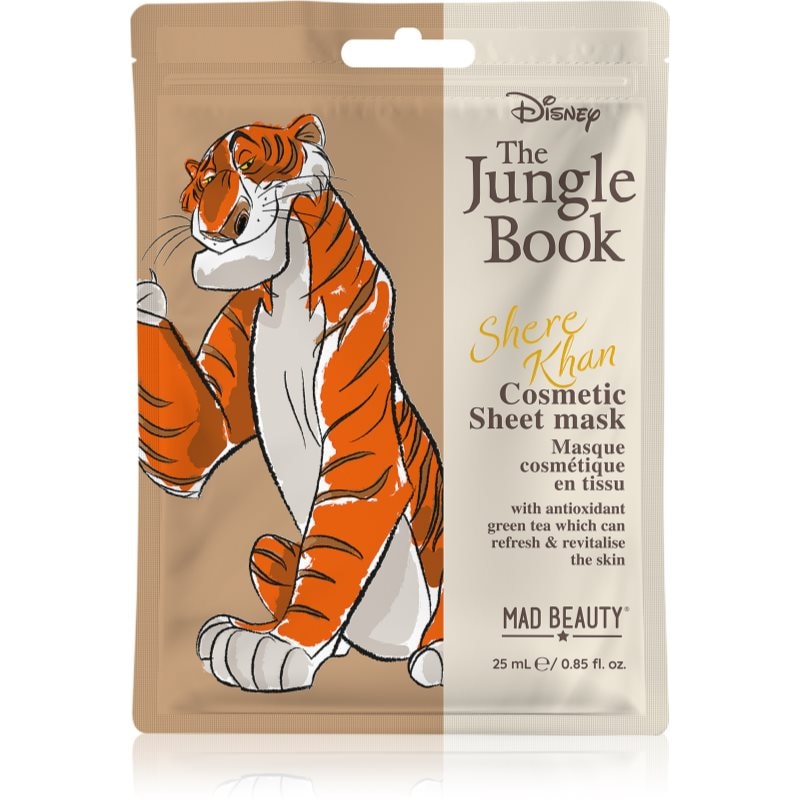 Mad Beauty The Jungle Book Sheet Mask - Shere Khan платнена маска - Грижа за лице - Сравни цени от 1 магазин с безплатна доставка