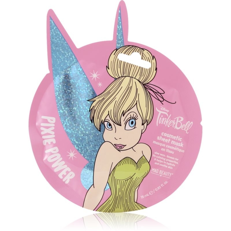 Mad Beauty Mad Beauty Disney Tinkre Bell Perfection Sheet Mask хидратираща платнена маска - Унисекс парфюм 1мл - Сравни цени от 1 магазин с безплатна доставка