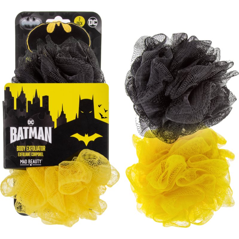 Mad Beauty Batman гъба за масаж и миене дуо - Грижа за тяло - Сравни цени от 1 магазин с безплатна доставка