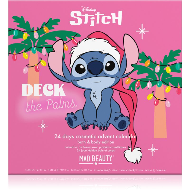 Mad Beauty Stitchmas 24 Day Advent коледен календар за жени - Комплект - Сравни цени от 1 магазин с безплатна доставка