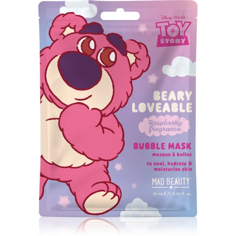 Mad Beauty Toy Story маска-пяна за лице с охлаждащ ефект аромати Raspberry - Грижа за лице - Сравни цени от 1 магазин с безплатна доставка