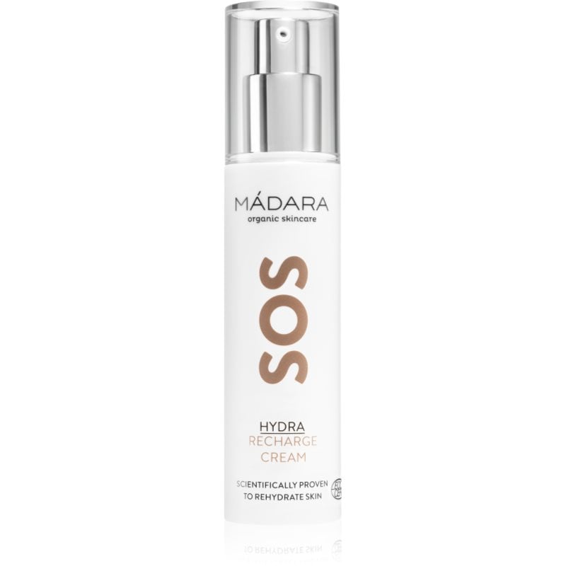 Mádara SOS Hydra Recharge дневен и нощем хидратиращ крем с противобръчков ефект