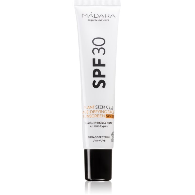 MÁDARA SPF30 Age-Defying защитна тонирана течност за лице
