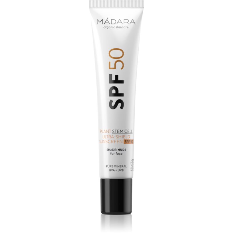 MÁDARA SPF50 слънцезащитен крем за лице SPF 50 - Грижа за тяло - Сравни цени от 1 магазин с безплатна доставка
