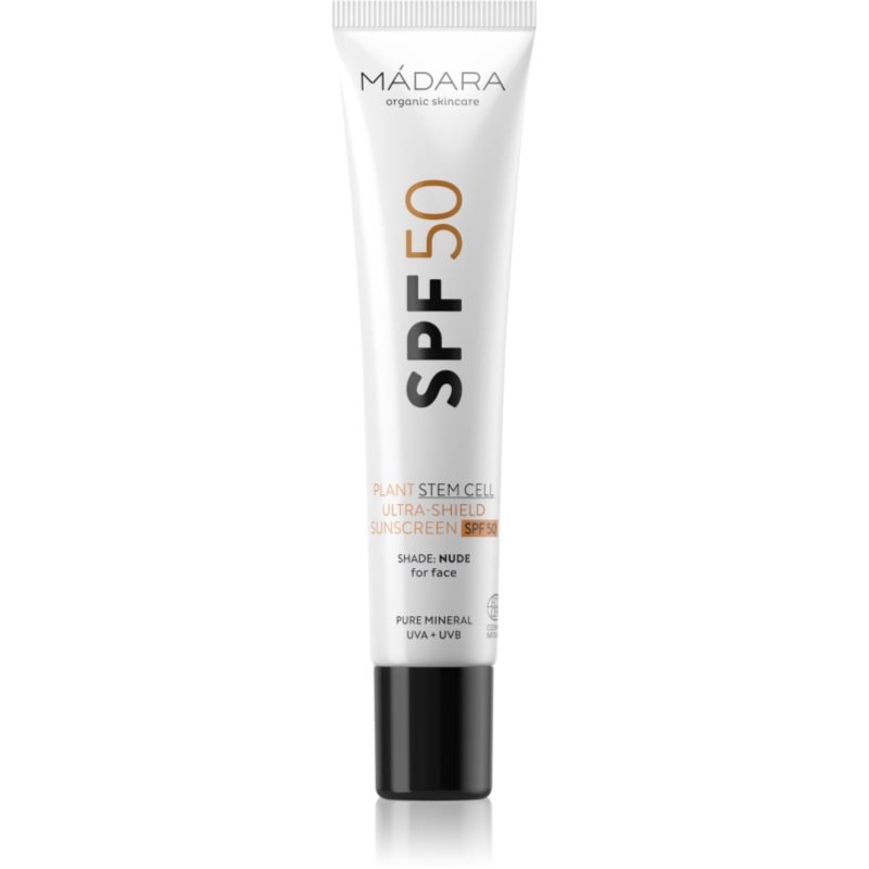 MÁDARA SPF50 слънцезащитен крем за лице SPF 50 - Грижа за тяло - Сравни цени от 1 магазин с безплатна доставка
