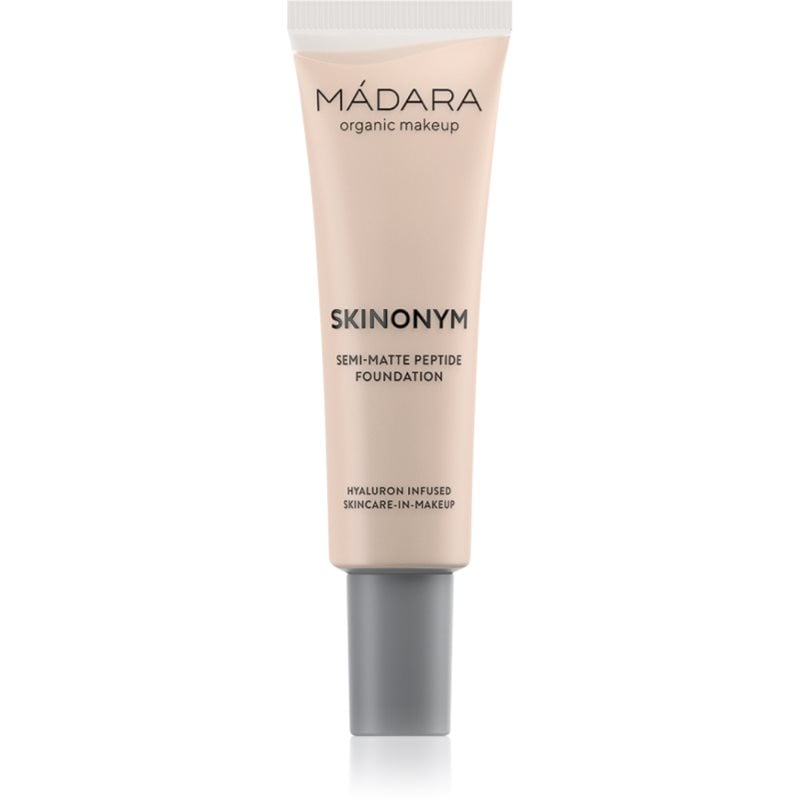 MÁDARA Skinonym Semi-Matte Peptide дълготраен фон дьо тен с пептиди