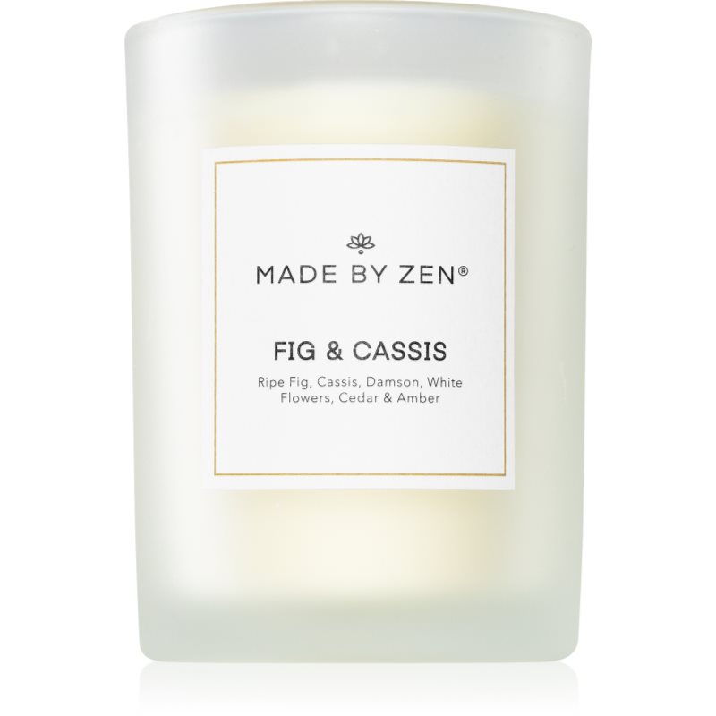 MADE BY ZEN MADE BY ZEN Fig & Cassis ароматна свещ 250 гр. - Унисекс парфюм 250мл - Сравни цени от 1 магазин с безплатна доставка