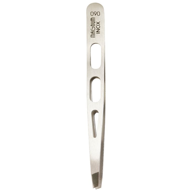 Magnum Professional Quality INOX наклонена пинсета 060 - Грим - Сравни цени от 1 магазин с безплатна доставка