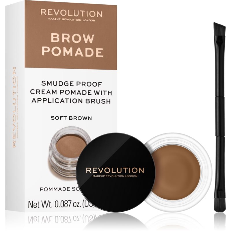 Makeup Revolution Brow Pomade помада за вежди - Грим - Сравни цени от 1 магазин с безплатна доставка