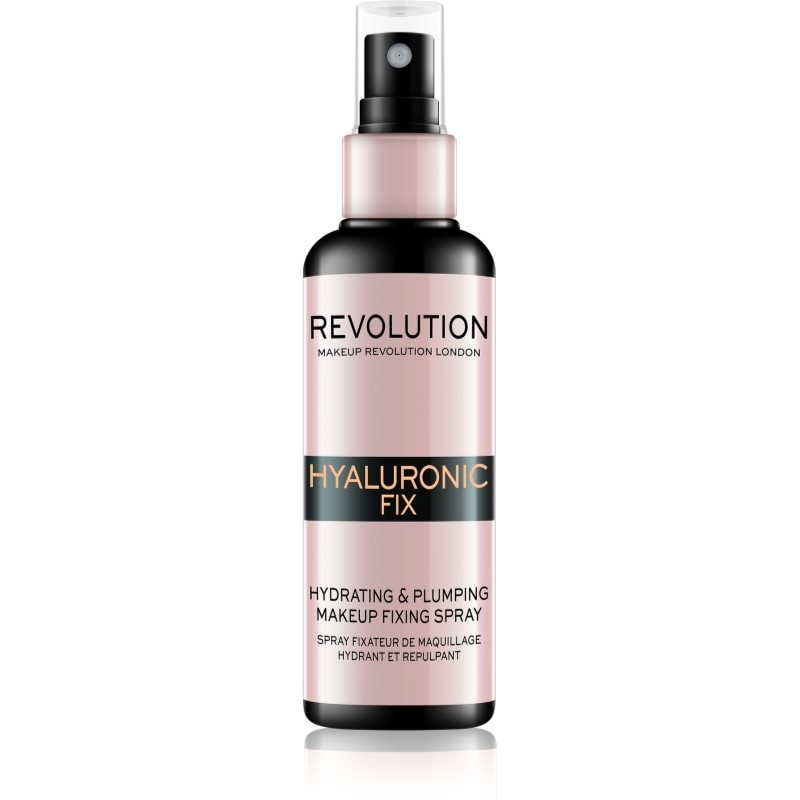 Makeup Revolution Makeup Revolution Hyaluronic Fix Hydrating & Plumping фон дьо тен фиксатор с хидратиращ ефект - Унисекс парфюм 100мл - Сравни цени от 1 магазин с безплатна доставка