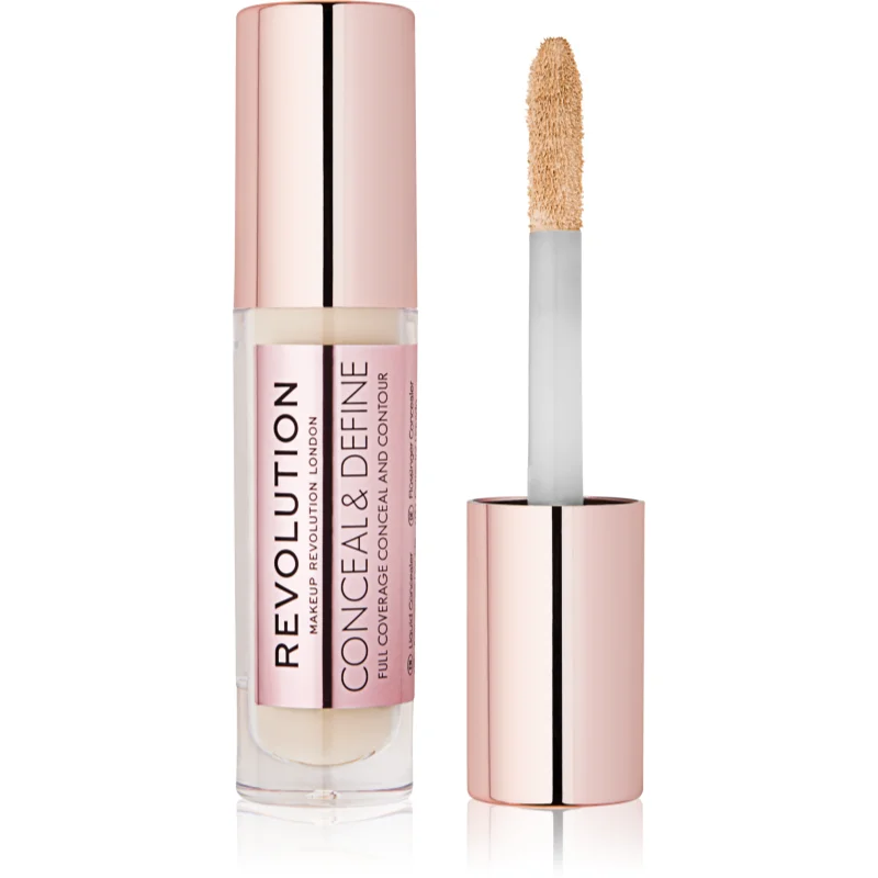 Makeup Revolution Conceal & Define течен коректор - Грим - Сравни цени от 1 магазин с безплатна доставка