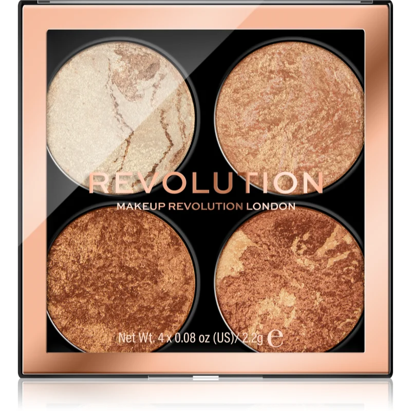Makeup Revolution Cheek Kit палитра за лице - Грим - Сравни цени от 1 магазин с безплатна доставка