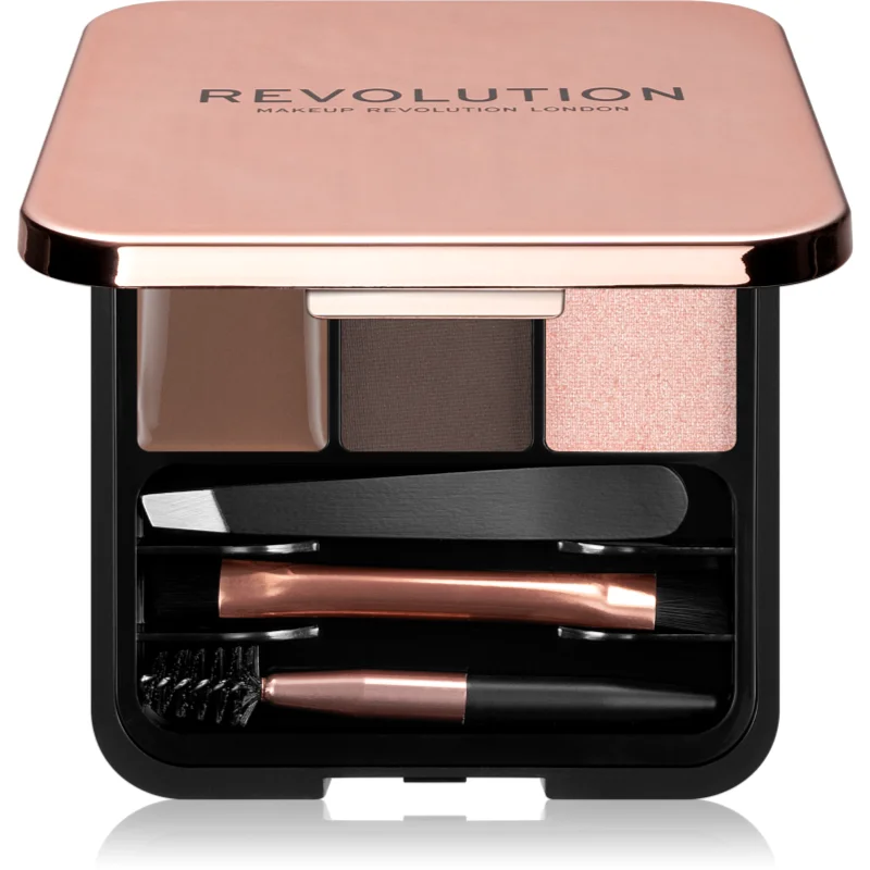 Makeup Revolution Brow Sculpt Kit сет за перфектни вежди - Грим - Сравни цени от 1 магазин с безплатна доставка
