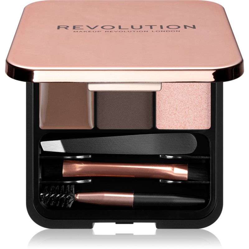 Makeup Revolution Brow Sculpt Kit сет за перфектни вежди - Грим - Сравни цени от 1 магазин с безплатна доставка