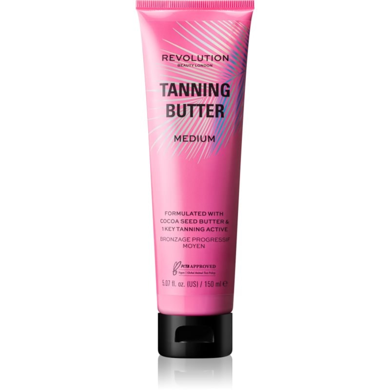 Makeup Revolution Beauty Tanning Butter подхранващо масло за тяло с автобронзиращ ефект - Грижа за тяло - Сравни цени от 1 магазин с безплатна доставка