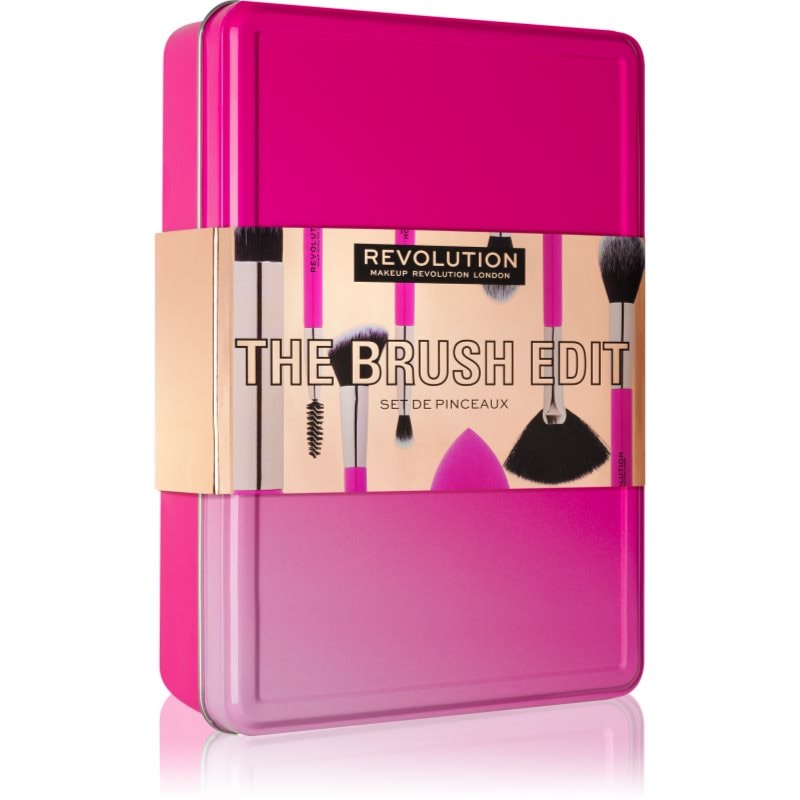 Makeup Revolution The Brush Edit комплект четки - Комплект - Сравни цени от 1 магазин с безплатна доставка