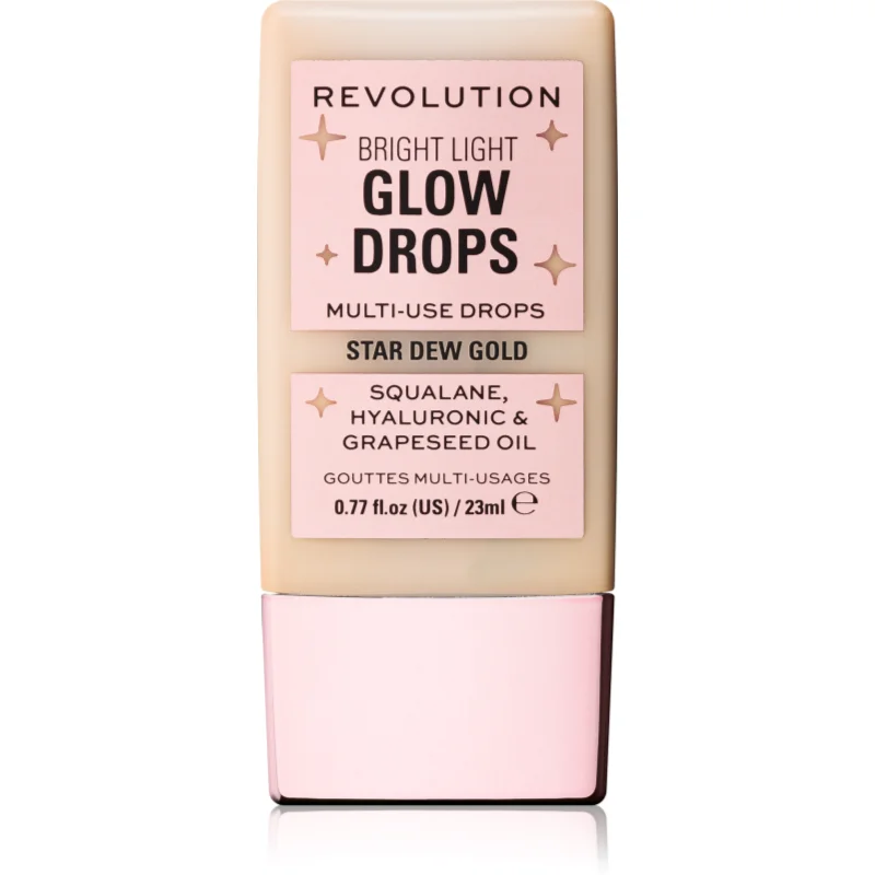 Makeup Revolution Bright Light Glow Drops течен хайлайтър - Грим - Сравни цени от 1 магазин с безплатна доставка