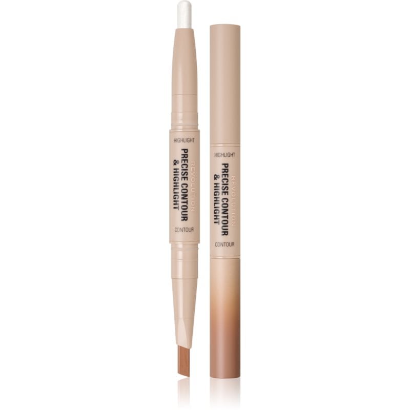 Makeup Revolution Precise Contour & Highlight двустранна контурираща писалка