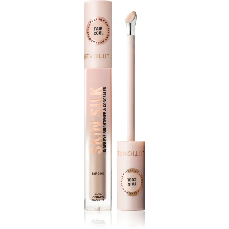 Makeup Revolution Skin Silk Under Eye Brightener & Concealer озаряващ коректор - Грим - Сравни цени от 1 магазин с безплатна доставка