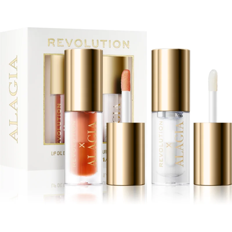 Revolution X Alagia Dominicana Glow & Sunburn подаръчен комплект за устни