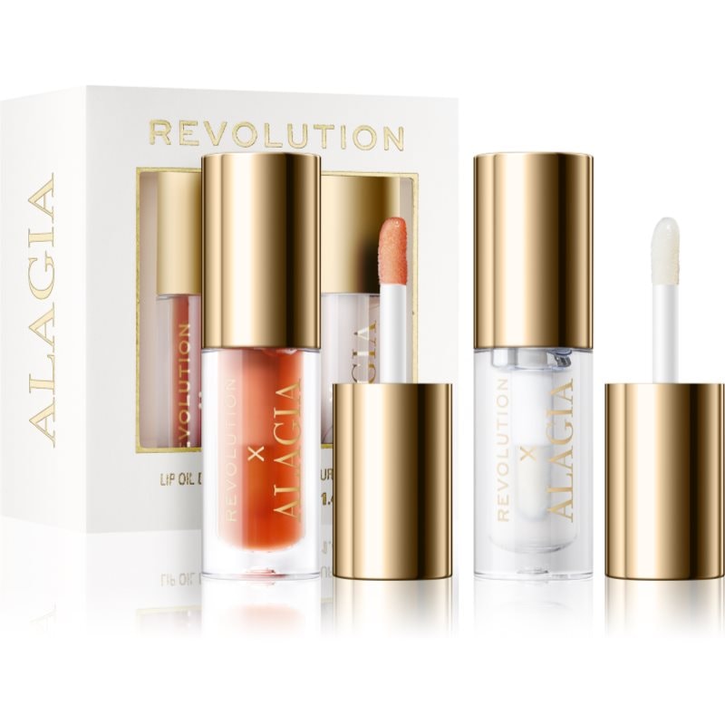 Makeup Revolution X Alagia Dominicana Glow & Sunburn подаръчен комплект за устни - Комплект - Сравни цени от 1 магазин с безплатна доставка
