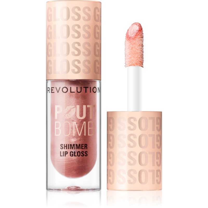 Makeup Revolution Makeup Revolution Shimmer Gloss блясък за устни с блестящи частици - Унисекс парфюм - Сравни цени от 1 магазин с безплатна доставка
