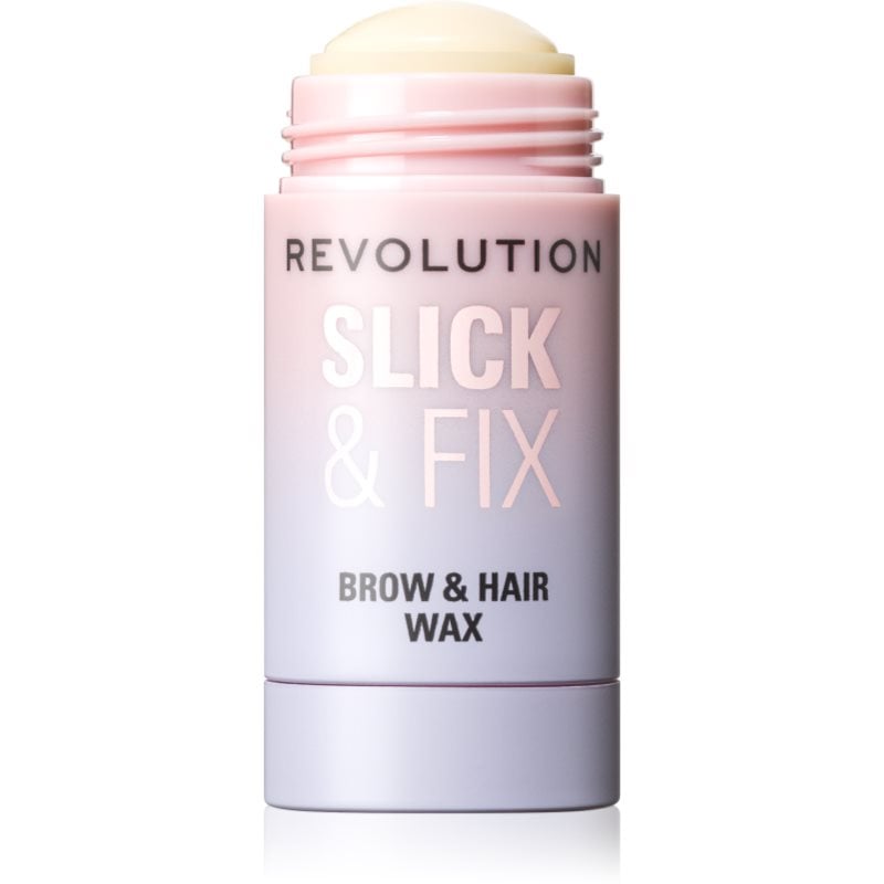 Makeup Revolution Slick & Fix Brow & Hair Stick восък за коса в стик