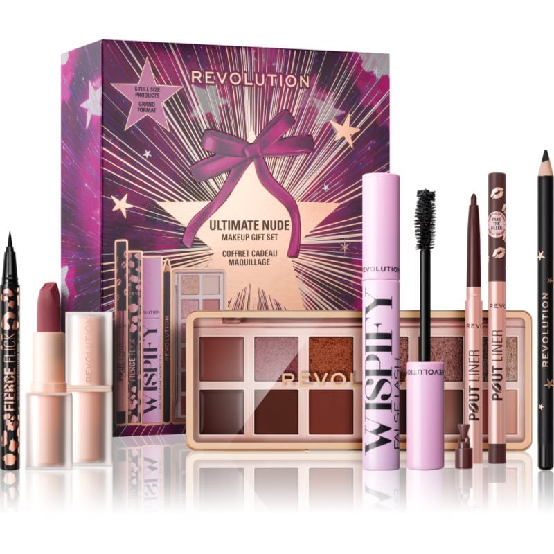 Makeup Revolution Xmas 2025 Ultimate Nude подаръчен комплект за лице