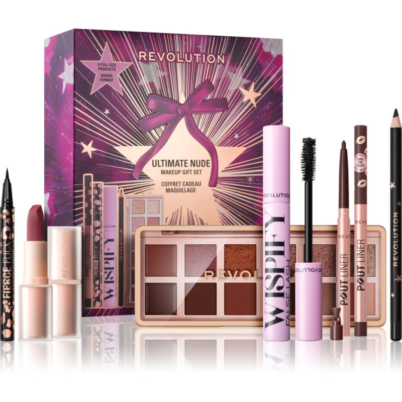 Makeup Revolution Xmas 2025 Ultimate Nude подаръчен комплект за лице - Комплект - Сравни цени от 1 магазин с безплатна доставка