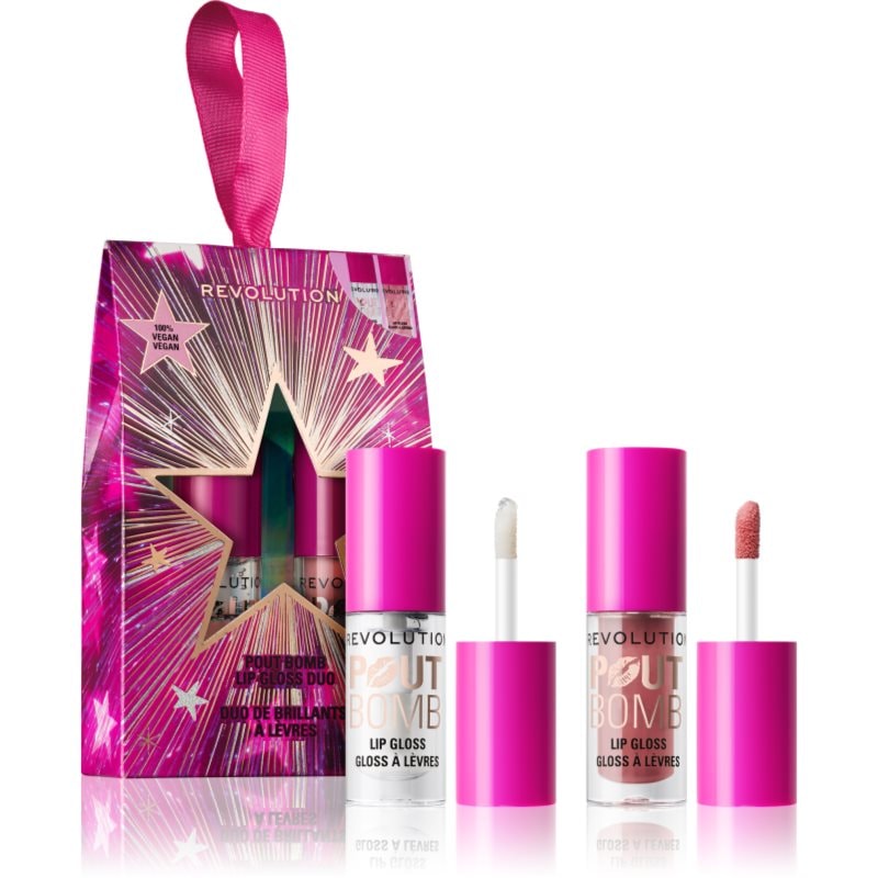 Makeup Revolution Makeup set Pout Bomb подаръчен комплект за устни - Комплект - Сравни цени от 1 магазин с безплатна доставка