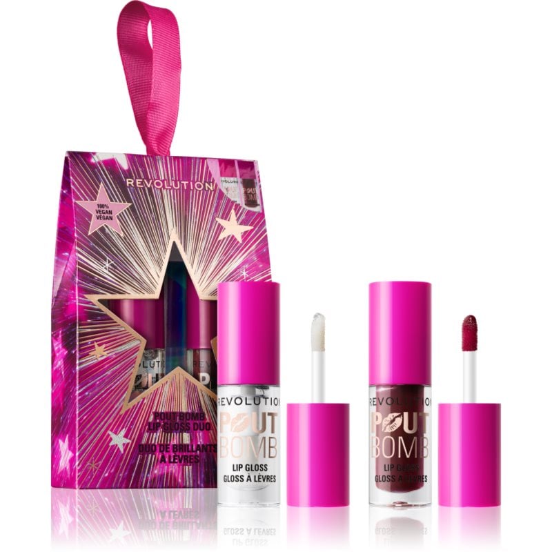 Revolution Xmas 2025 Pout Bomb коледен подаръчен комплект за устни