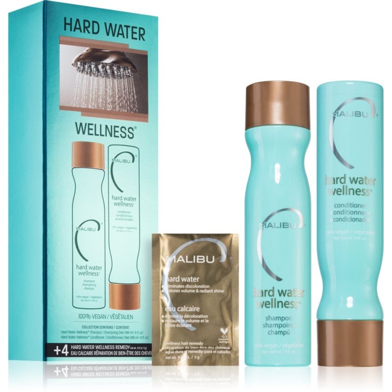 Malibu C Hard Water Wellness Collection комплект За коса