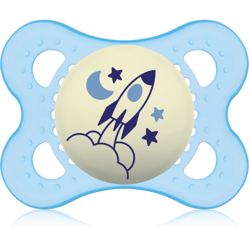 MAM Night 0+ months биберон за нощ Blue - За деца - Сравни цени от 1 магазин с безплатна доставка