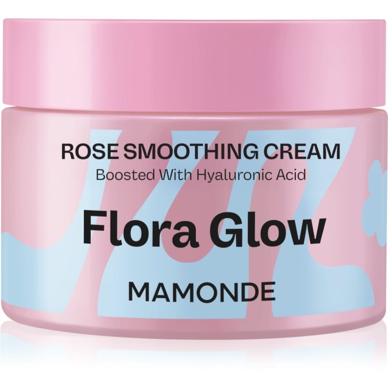 MAMONDE Flora Glow Rose Smoothing Cream интензивен изглаждащ крем с хидратиращ ефект