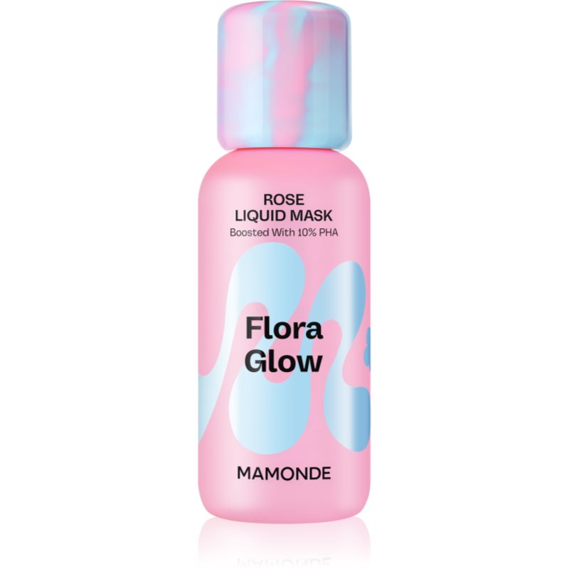 MAMONDE MAMONDE Flora Glow Rose Liquid Mask хидратираща маска за лице с ексфолиращо действие - Унисекс парфюм 80мл - Сравни цени от 1 магазин с безплатна доставка