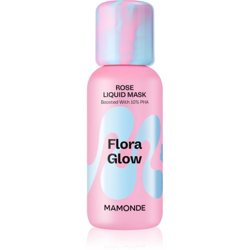 MAMONDE Flora Glow Rose Liquid Mask хидратираща маска за лице с ексфолиращо действие - Грижа за лице - Сравни цени от 1 магазин с безплатна доставка
