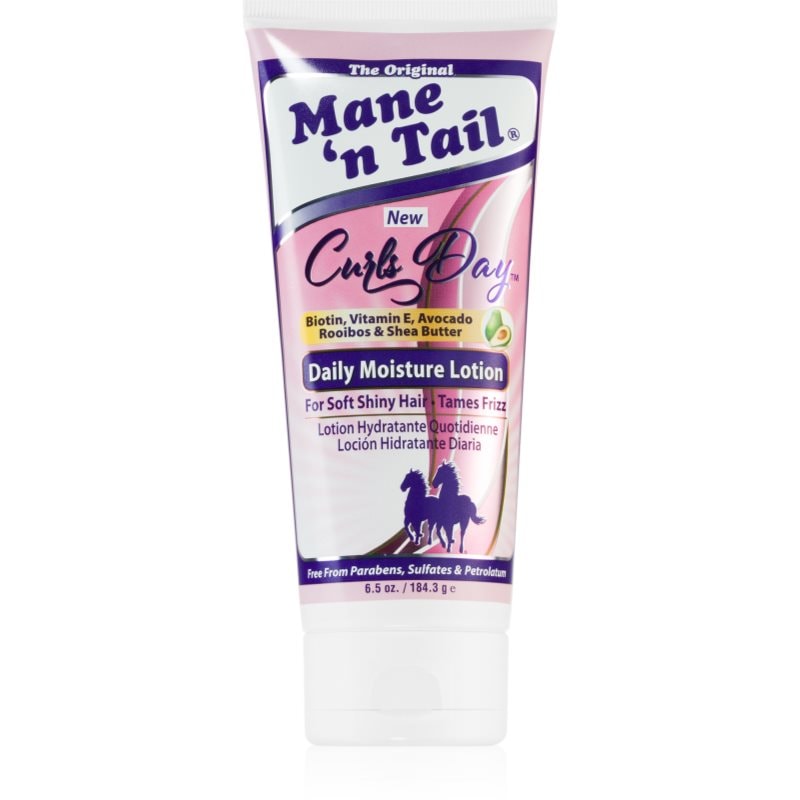 Mane 'N Tail Curls Day Daily Moisture Lotion хидратираща грижа без отмиване за фина коса - Грижа за коса - Сравни цени от 1 магазин с безплатна доставка