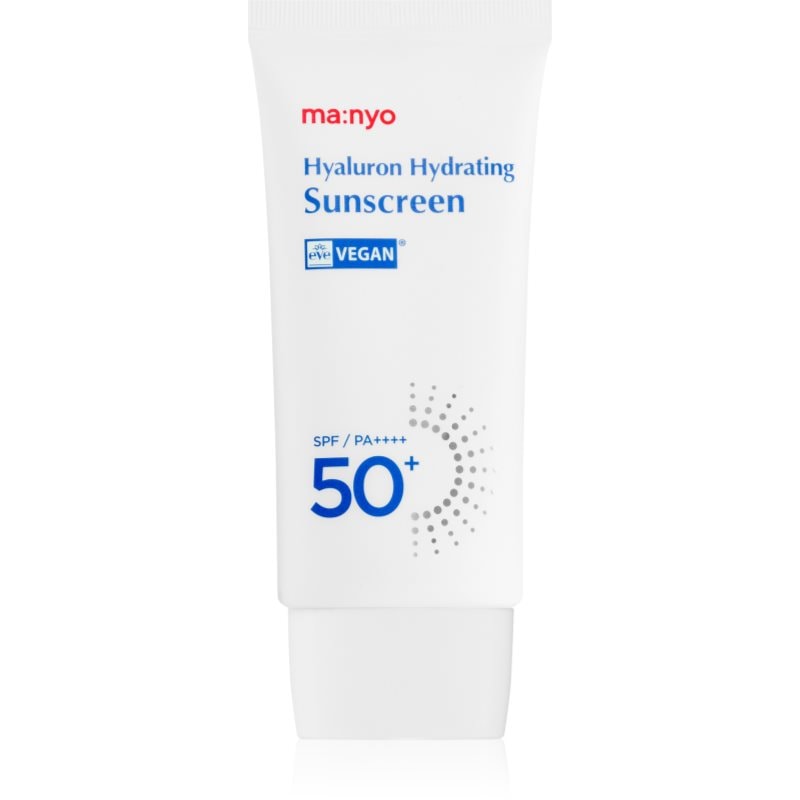 ma:nyo Hyaluron Hydrating Sunscreen ултра лек защитен флуид SPF 50+ - Грижа за тяло - Сравни цени от 1 магазин с безплатна доставка