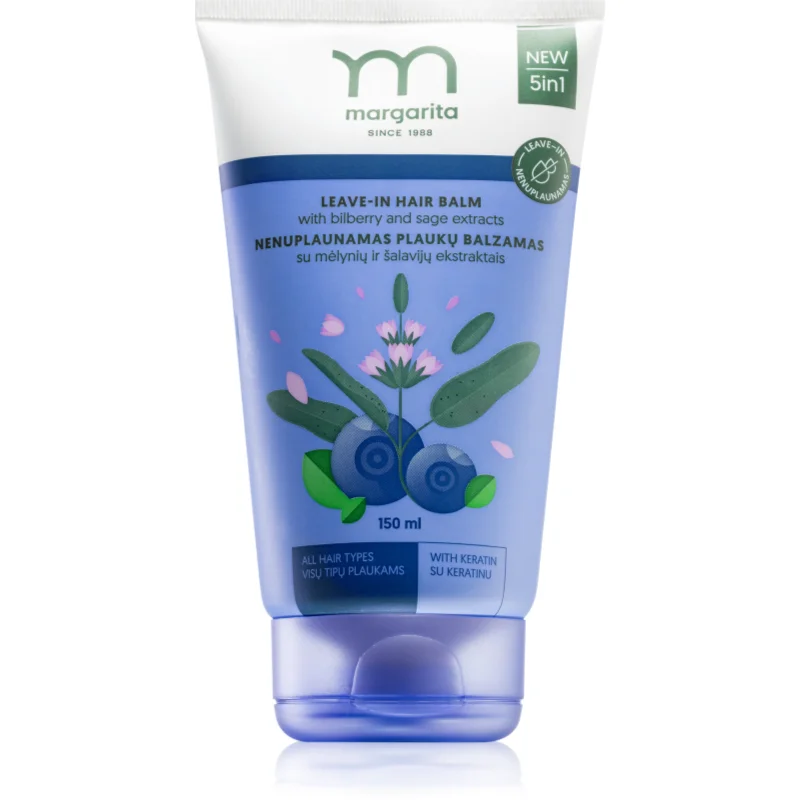 Margarita Leave-in Hair Balm балсам без отмиване за бързо оформяне на косата с кератин - Грижа за коса - Сравни цени от 1 магазин с безплатна доставка