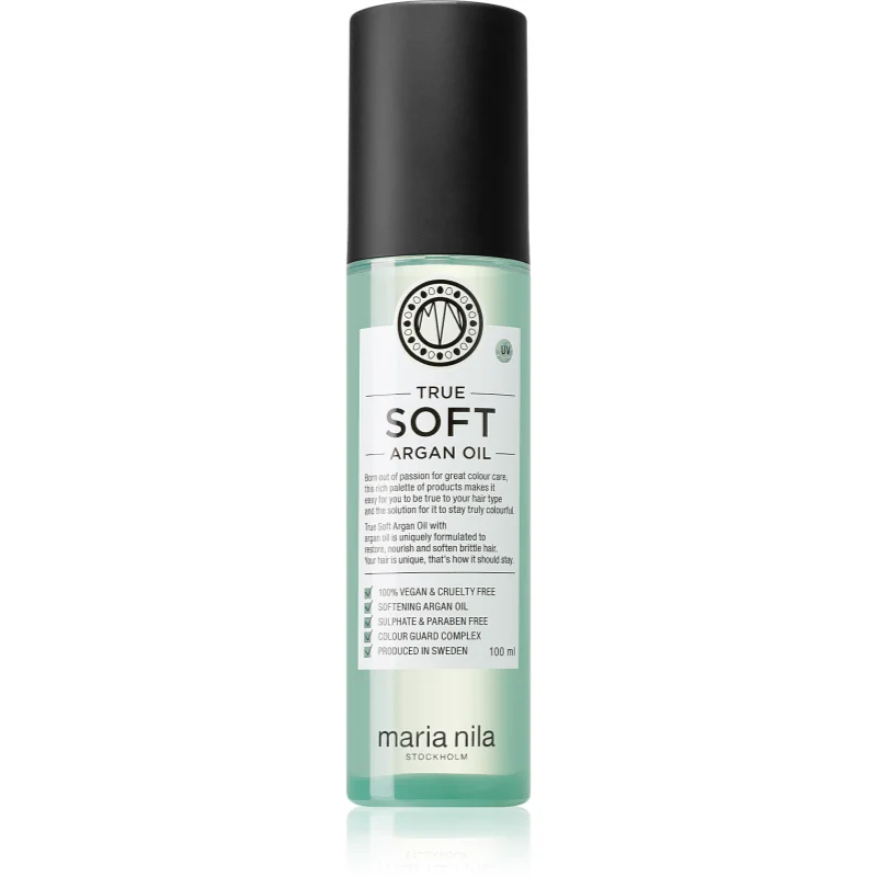 Maria Nila True Soft Argan Oil арганово масло с хидратиращ ефект - Грижа за коса - Сравни цени от 1 магазин с безплатна доставка