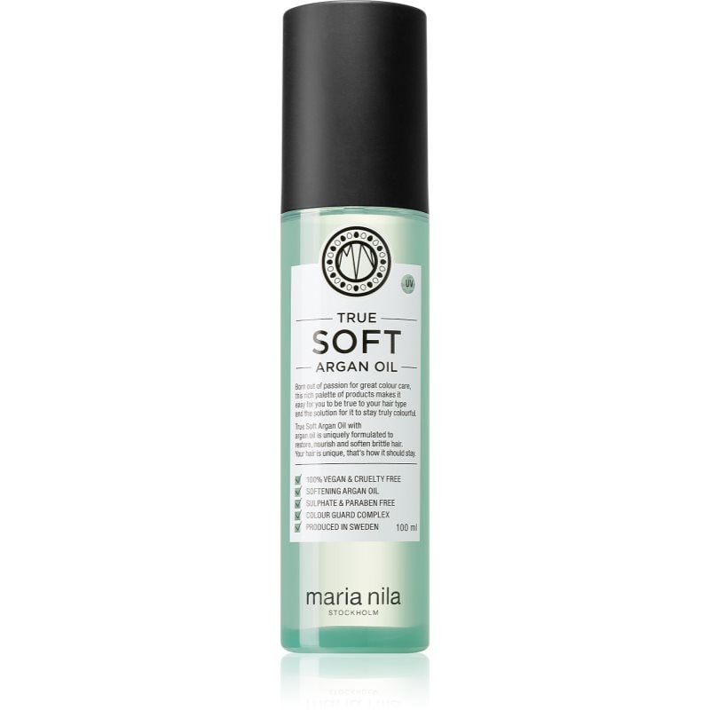 Maria Nila True Soft Argan Oil арганово масло с хидратиращ ефект - Грижа за коса - Сравни цени от 1 магазин с безплатна доставка