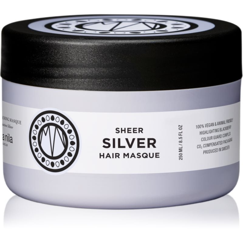 Maria Nila Sheer Silver Masque хидратираща и подхранваща маска за руса коса