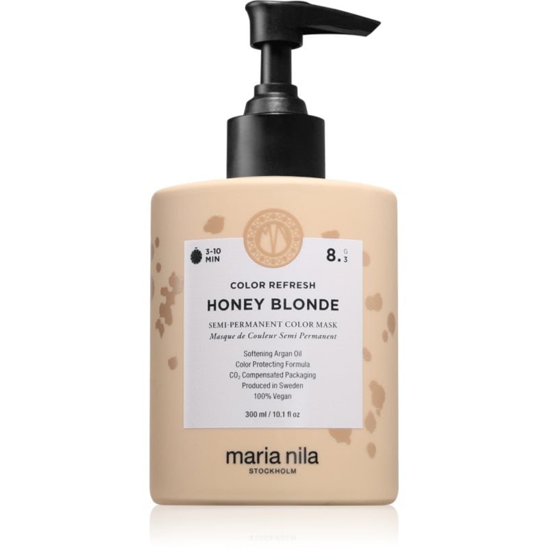 Maria Nila Colour Refresh Sand нежна подхранваща маска без перманентни цветови пигменти издържа 4 – 10 измивания 8.32