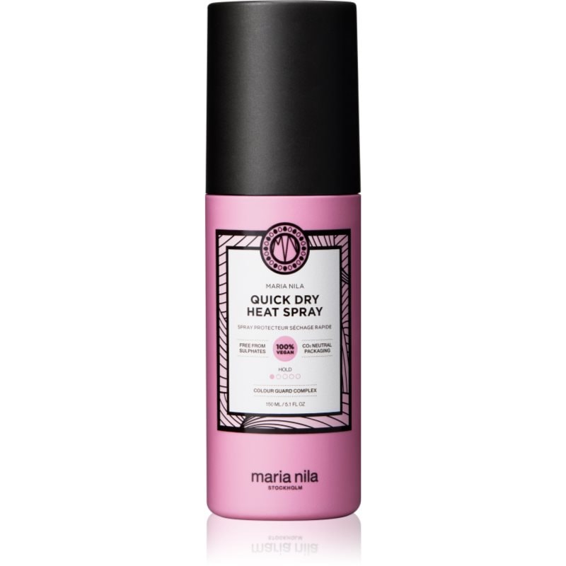 Maria Nila Style & Finish Quick Dry Heat Spray термозащитен спрей за оформяне с преса и маша - Грижа за коса - Сравни цени от 1 магазин с безплатна доставка