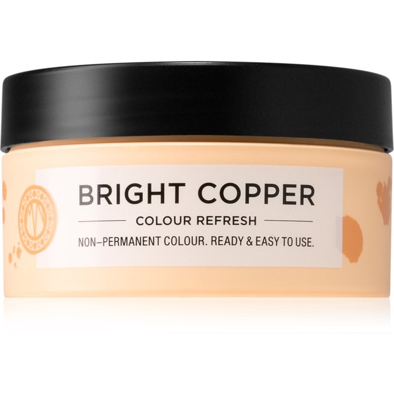Maria Nila Colour Refresh Bright Copper нежна подхранваща маска без перманентни цветови пигменти издържа 4 – 10 измивания 7.40