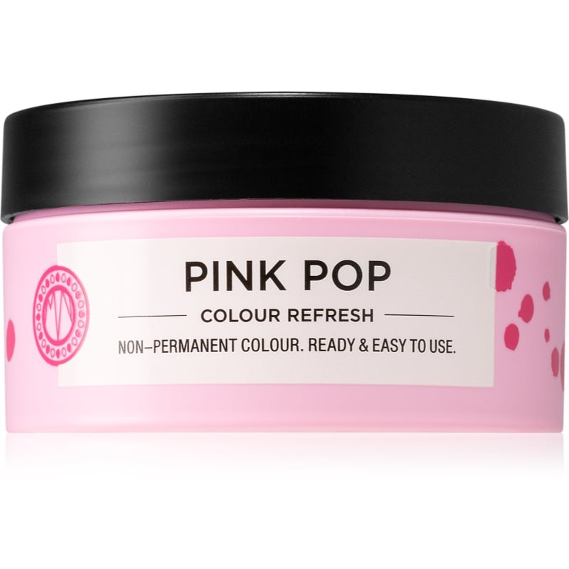 Maria Nila Colour Refresh Pink Pop нежна подхранваща маска без перманентни цветови пигменти издържа 4 – 10 измивания 0.06 - Грижа за коса - Сравни цени от 1 магазин с безплатна доставка